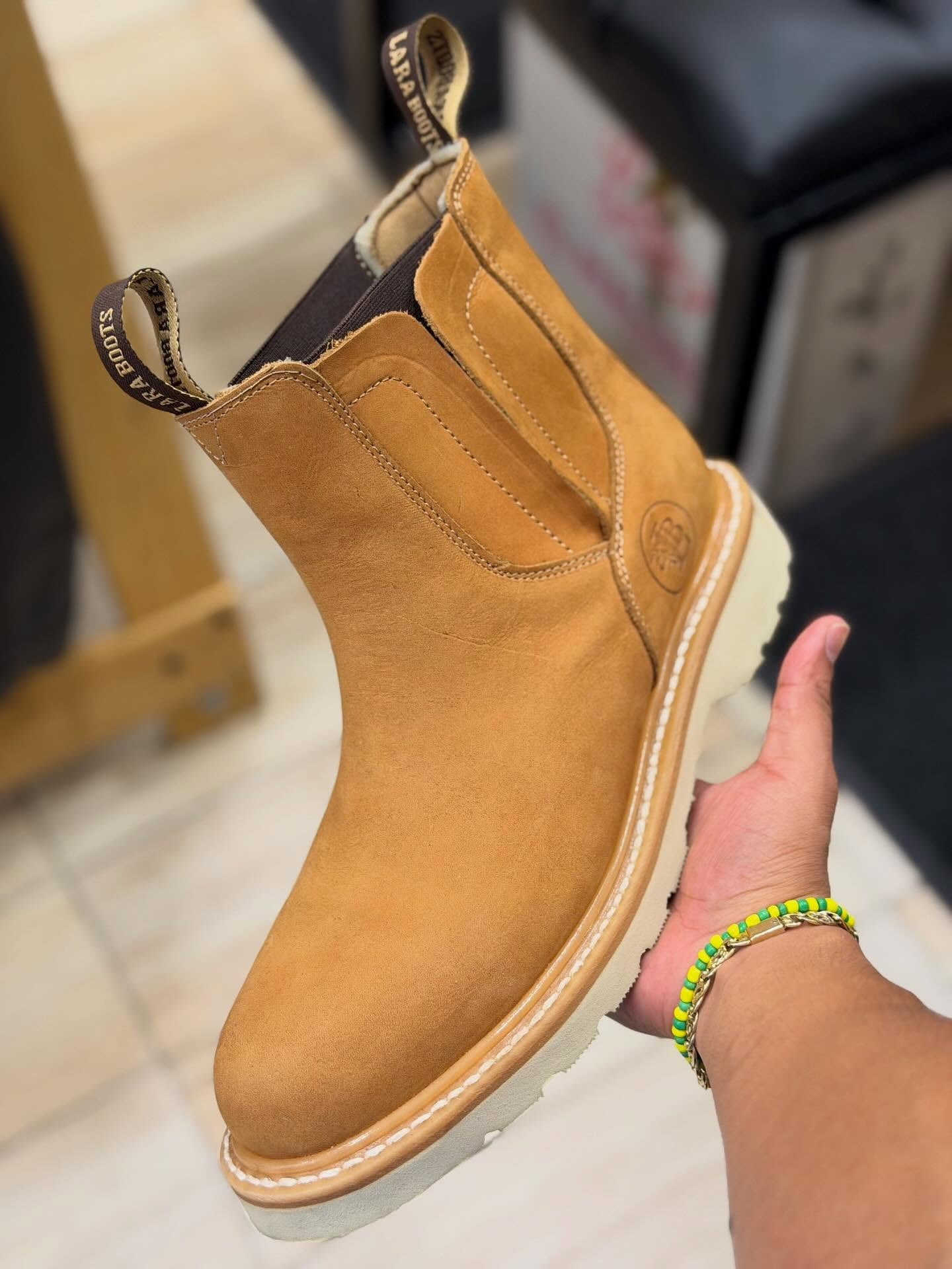 Ultralight Genuine Leather Work Boots