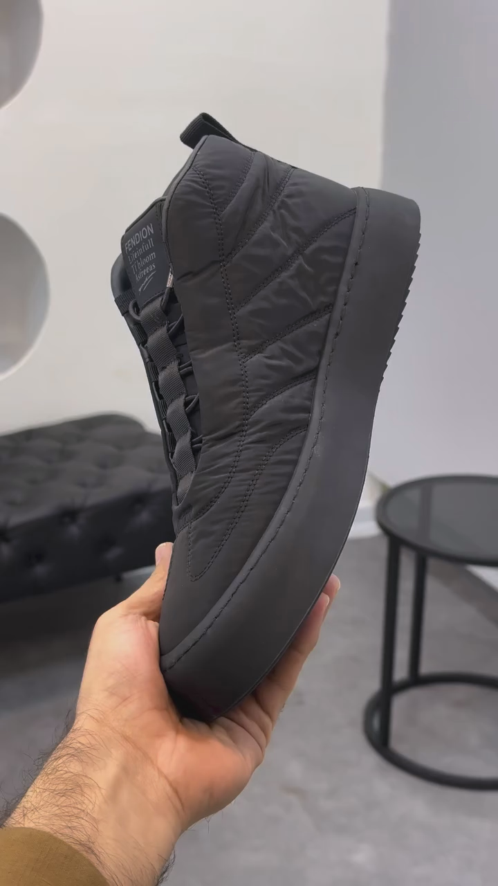 Waterproof Winter Shoes With Plush Thermal Lining