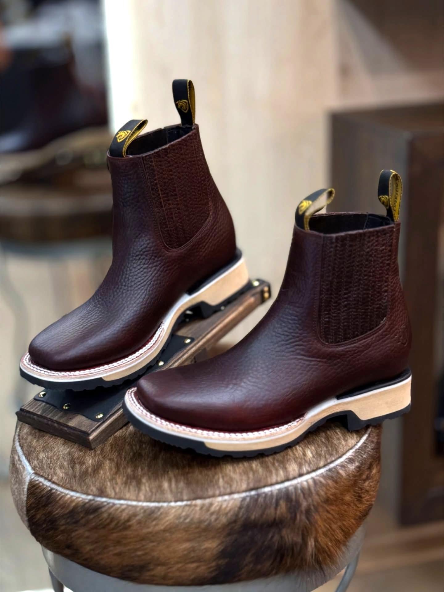 Double Density Greasy Boot