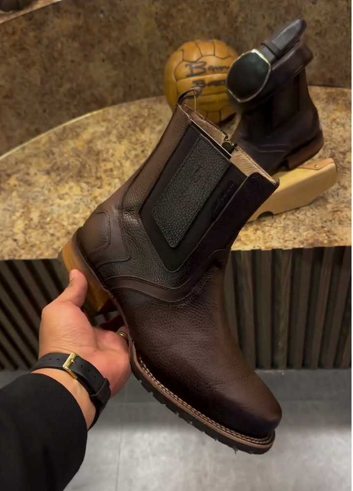 Hybrid Low Boy Round Toe Western Boot