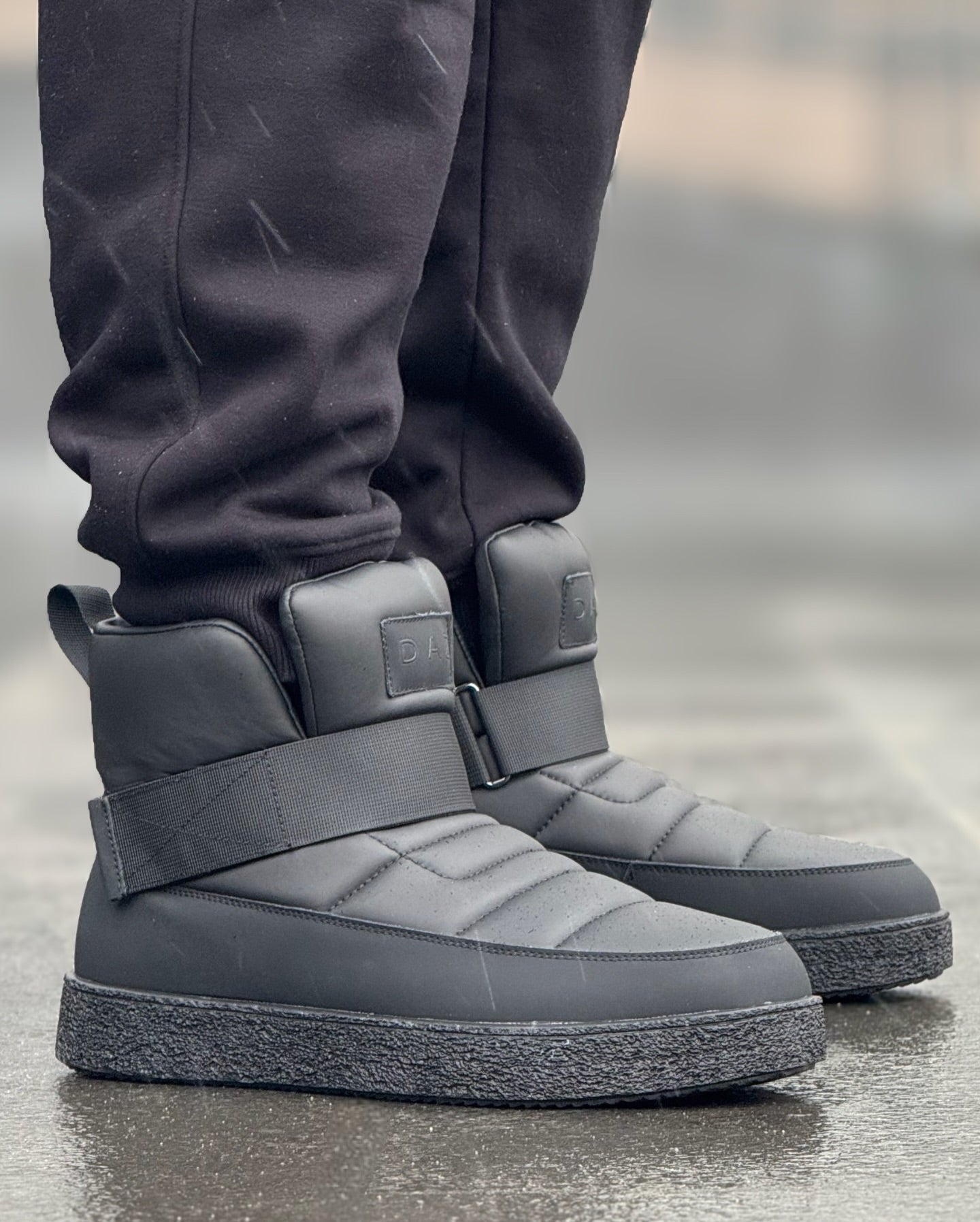 Winter Fleece-lined Waterproof Snow Boots