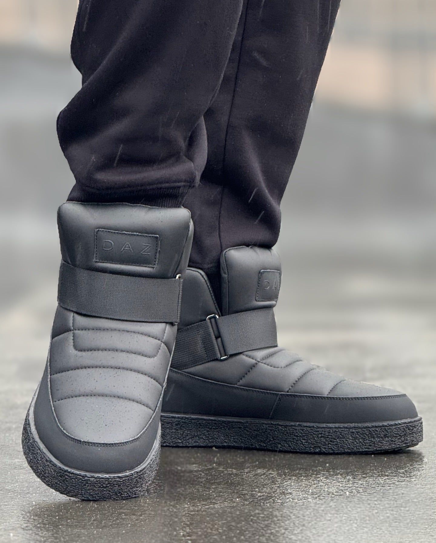 Winter Fleece-lined Waterproof Snow Boots