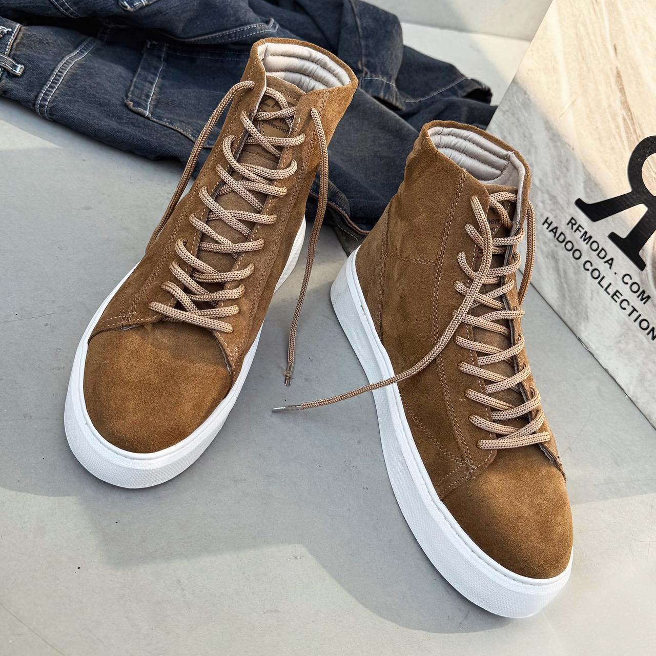 Stylish Suede Sneakers Casuals Shoes For Men