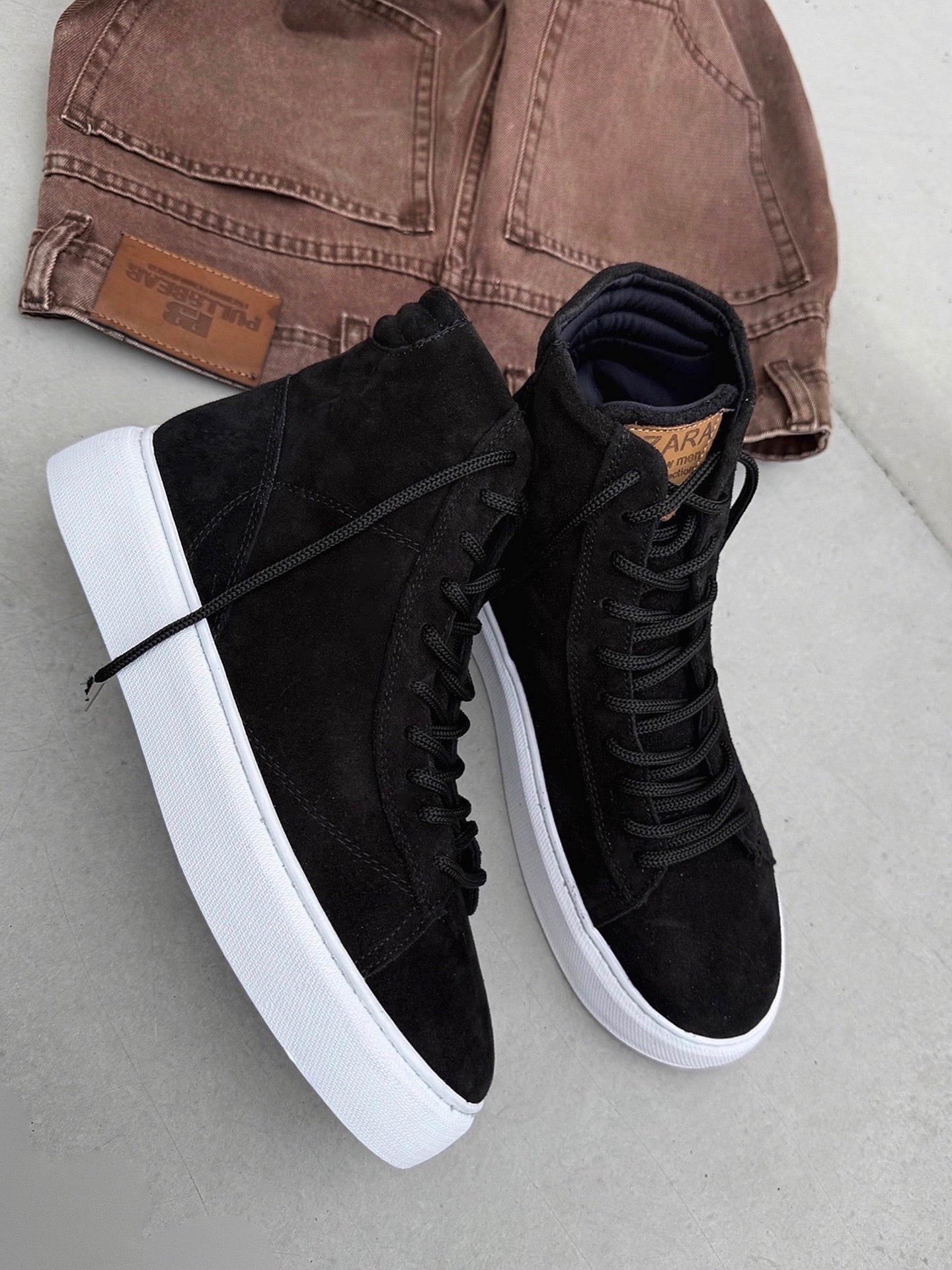 Stylish Suede Sneakers Casuals Shoes For Men
