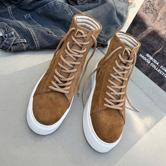Stylish Suede Sneakers Casuals Shoes For Men