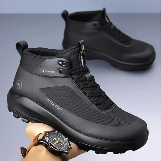 Thick-Soled Outdoor Hiking & Mountaineering Shoes