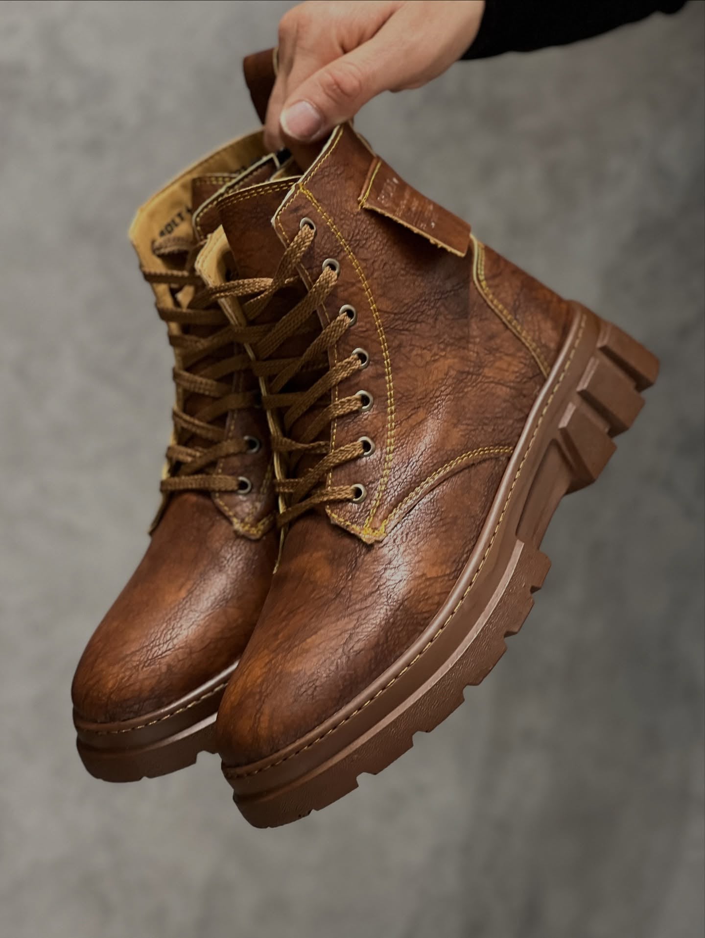 Men's High-top British Style Martin Boots