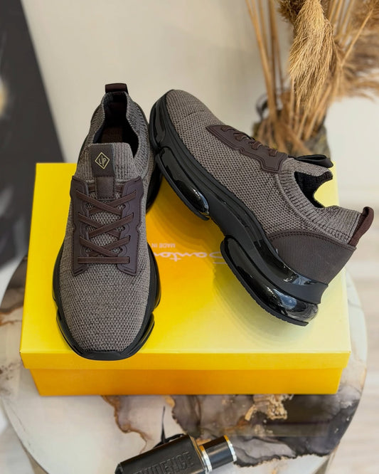 Knitted Air Cushion Sneakers