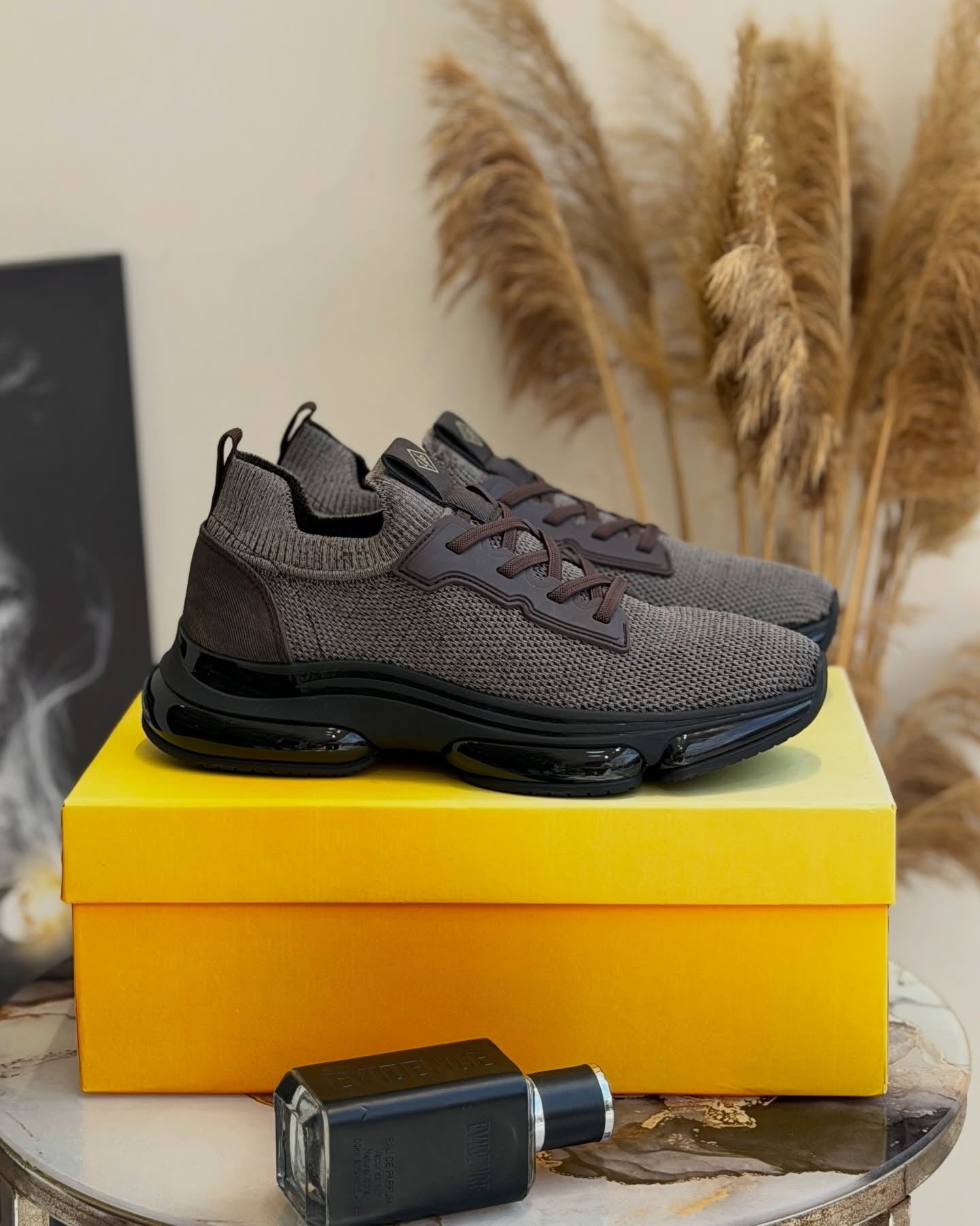 Knitted Air Cushion Sneakers