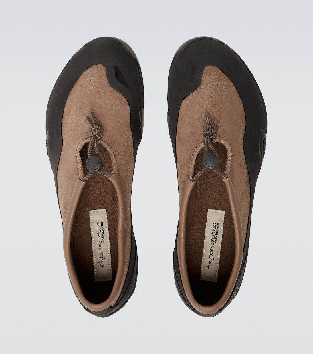 MT Leather Drawstring Round Toe Sneakers