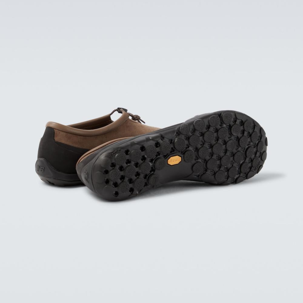 MT Leather Drawstring Round Toe Sneakers