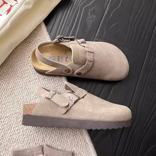 2-Way Thick-Sole Birkenstock Mules With Height Boost