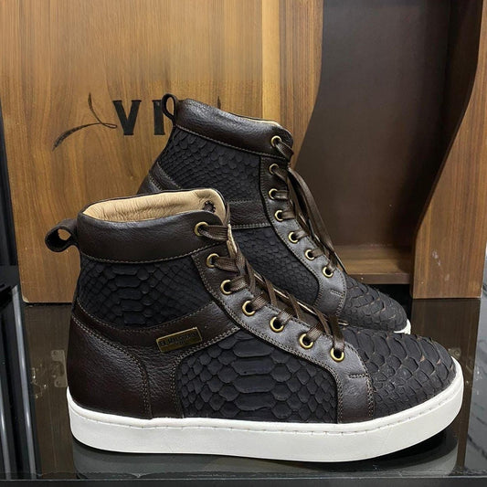 Zeus Python Print Sneakers