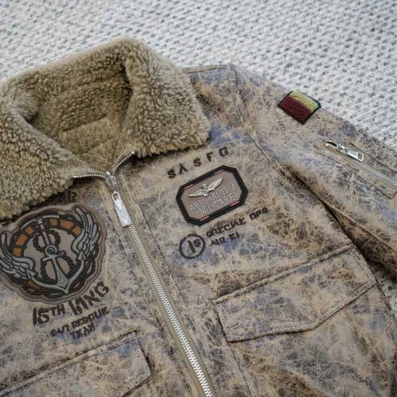 Heritage Jacket With Notched Lapel And Wool-Built Lining