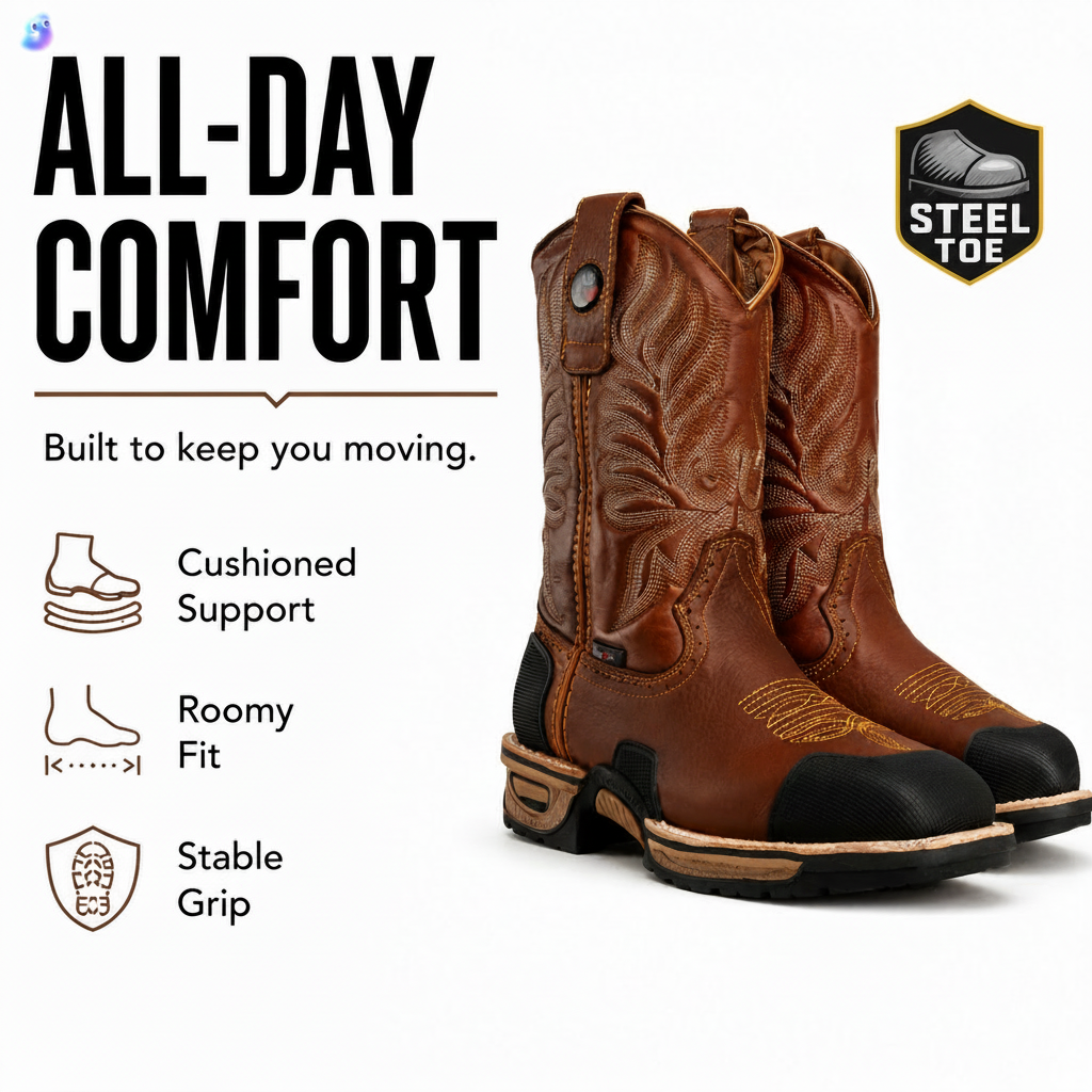 Protection Western Work Boots