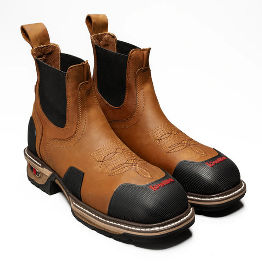 Men's Western Work Boot with Protection