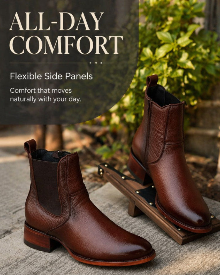 Deerskin Ultra Western Cowboy Boots