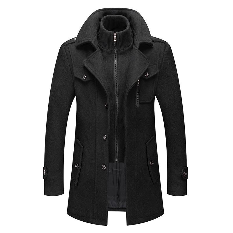 (EARLY BLACK FRIDAY-50% OFF)Men's Woolen Two-piece Jacket