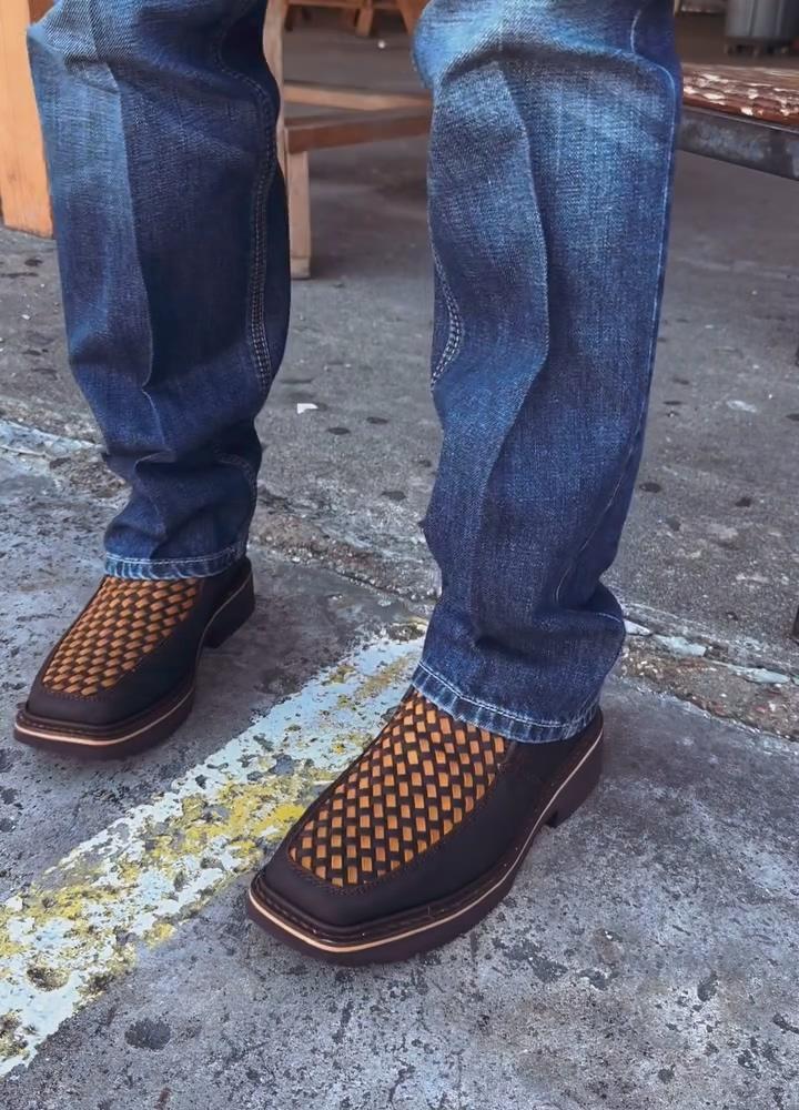 Woven Raptor Boots