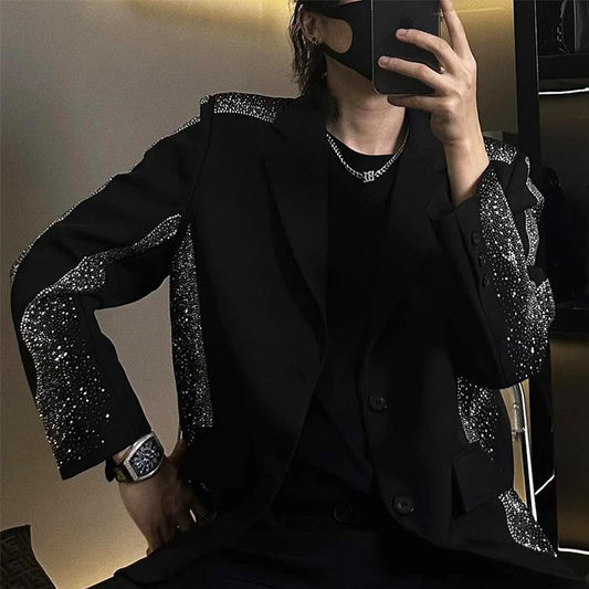 fashion trend sequin suit