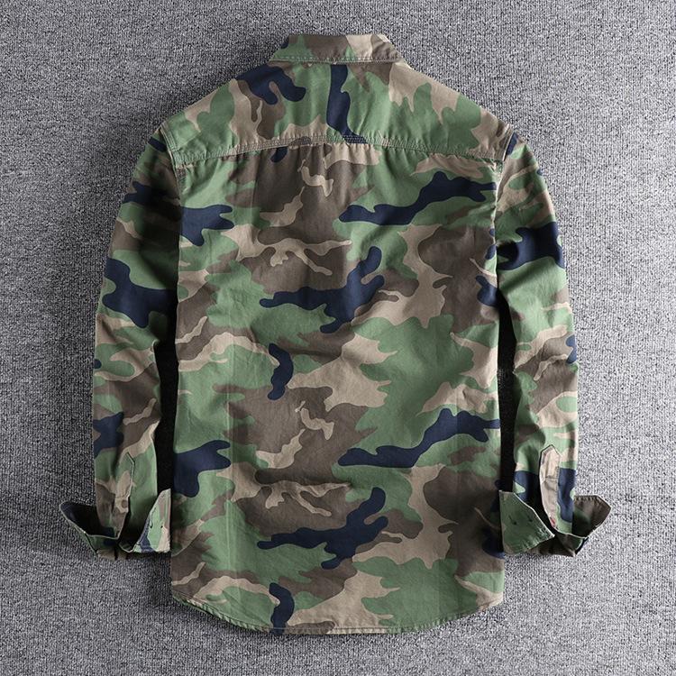 kings Cross camo Button Up Shirt