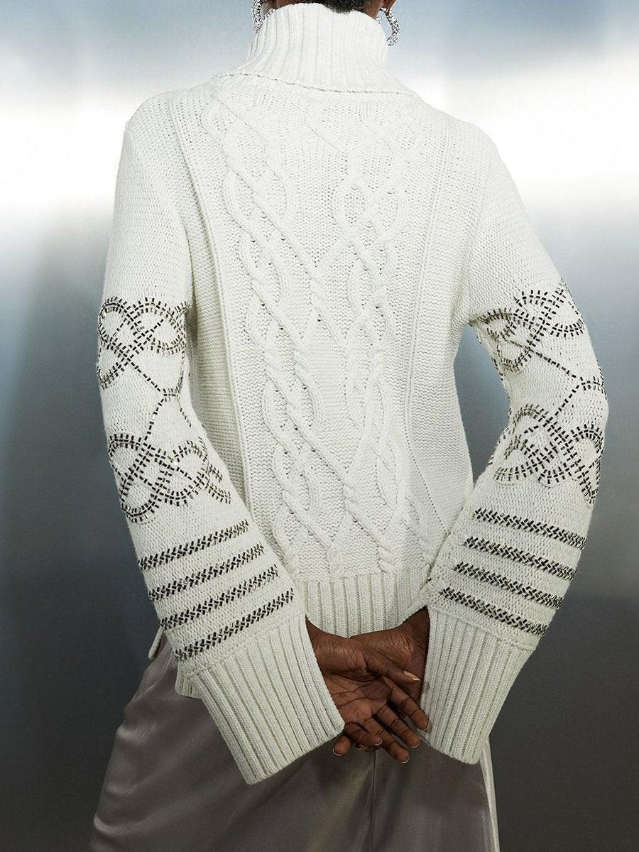 Turtleneck Knitted Sweater