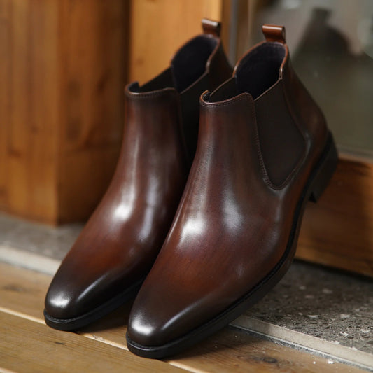 Handmade Leather Chelsea Boots